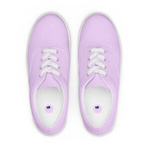 Women’s lace-up canvas shoes