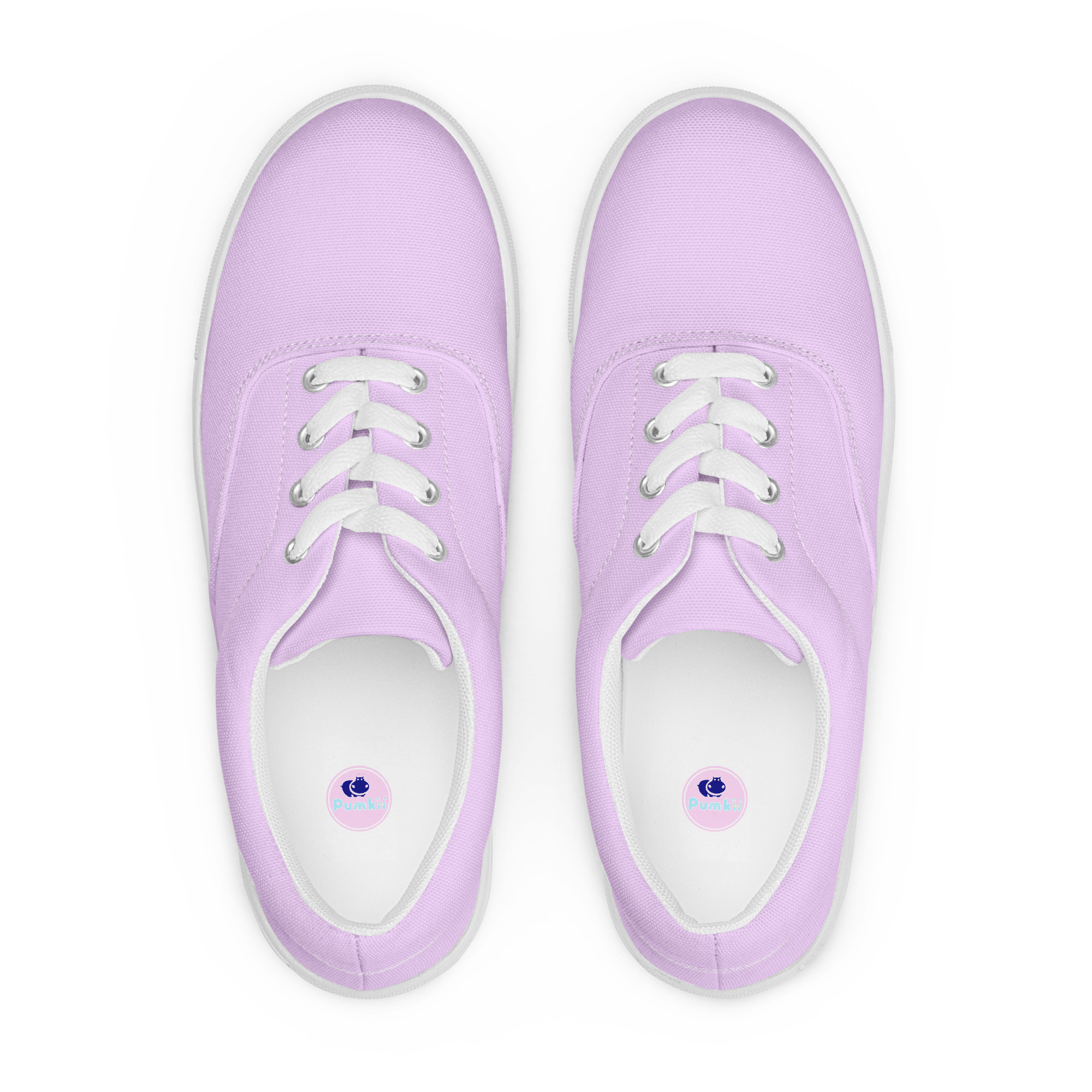 Women’s lace-up canvas shoes