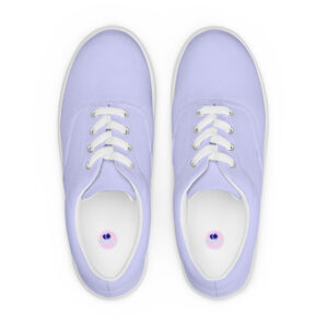 Women’s lace-up canvas shoes