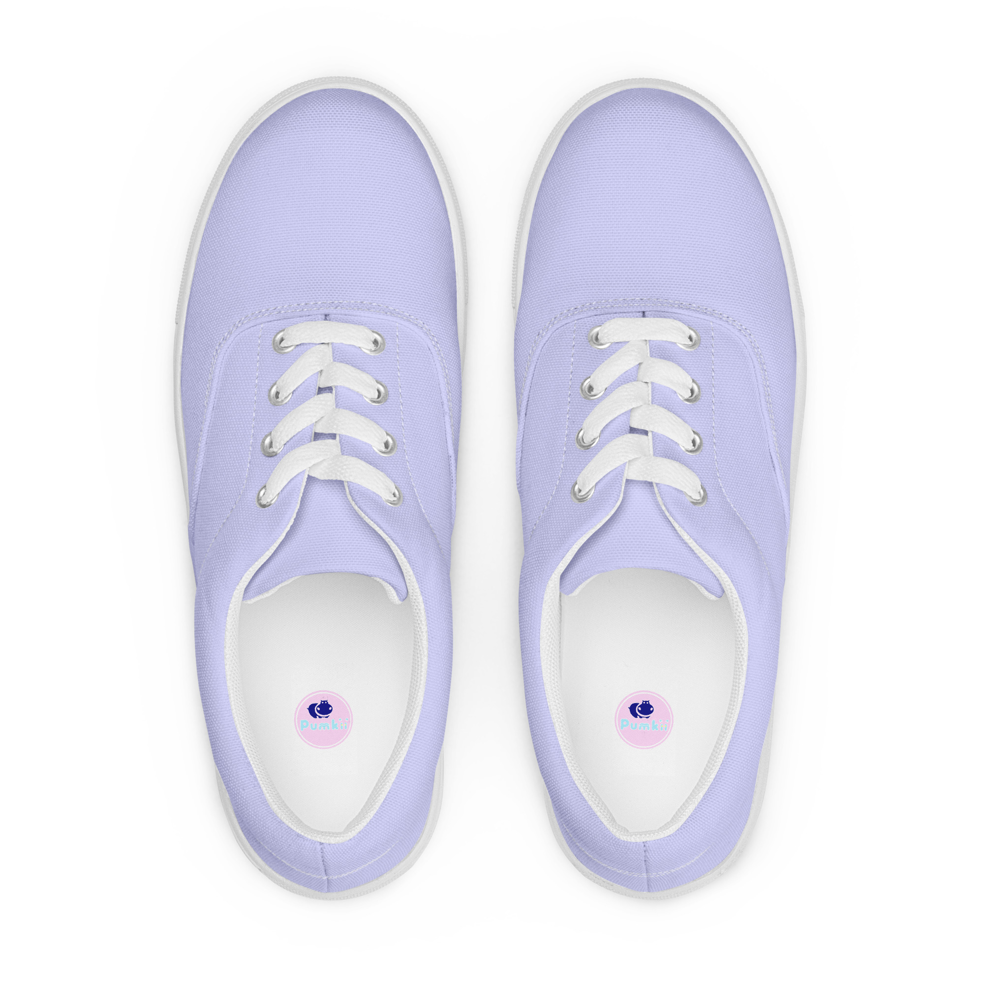 Women’s lace-up canvas shoes