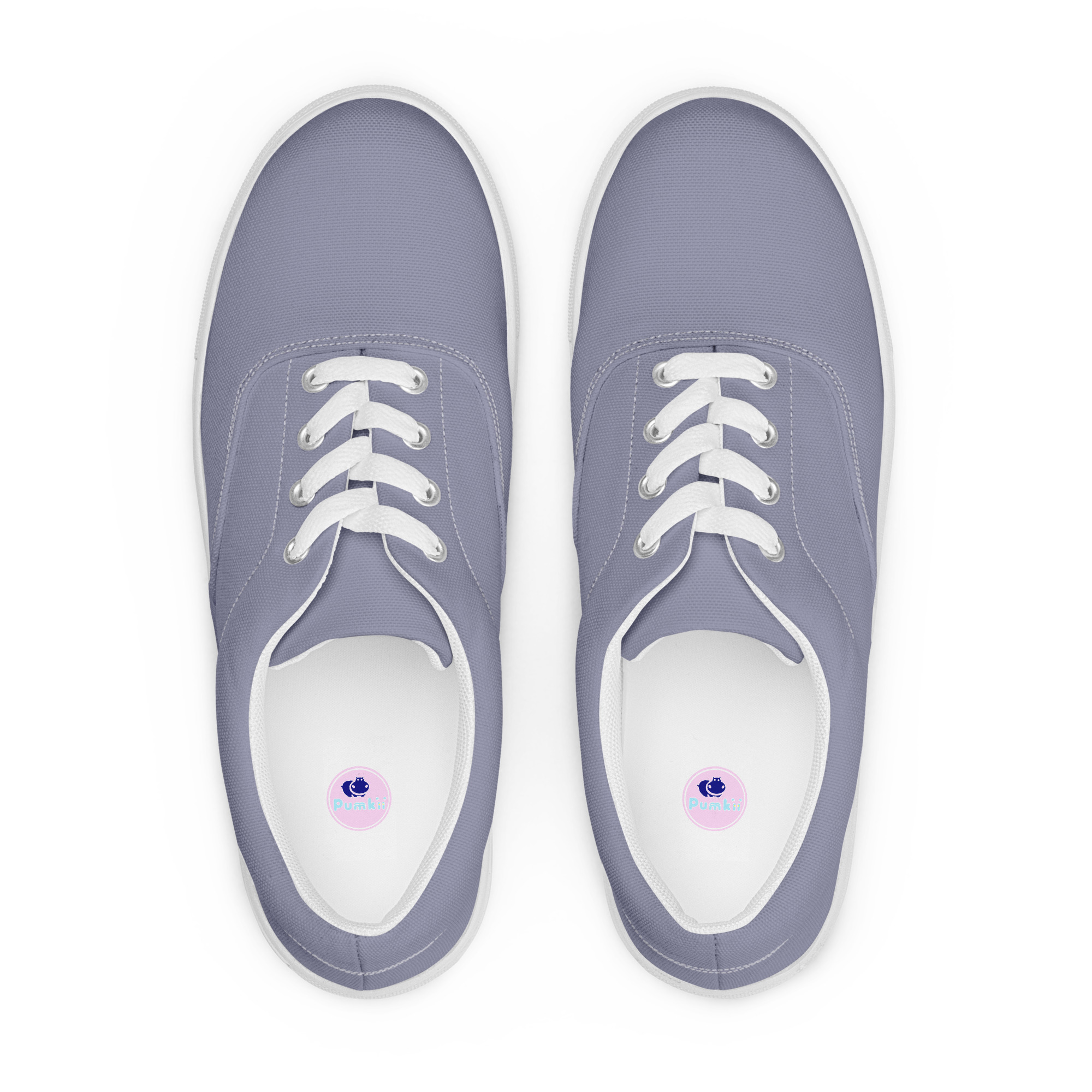 Women’s lace-up canvas shoes