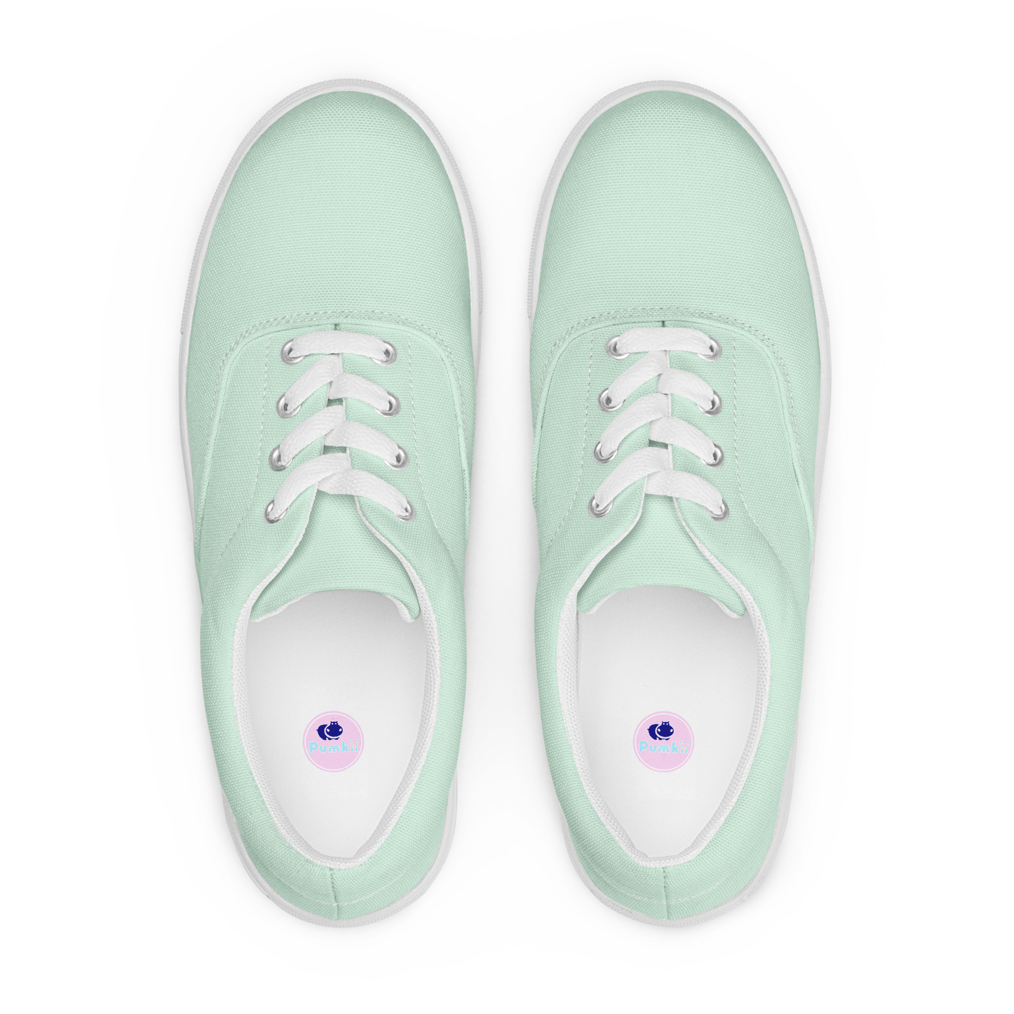 Women’s lace-up canvas shoes