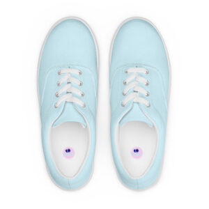 Women’s lace-up canvas shoes
