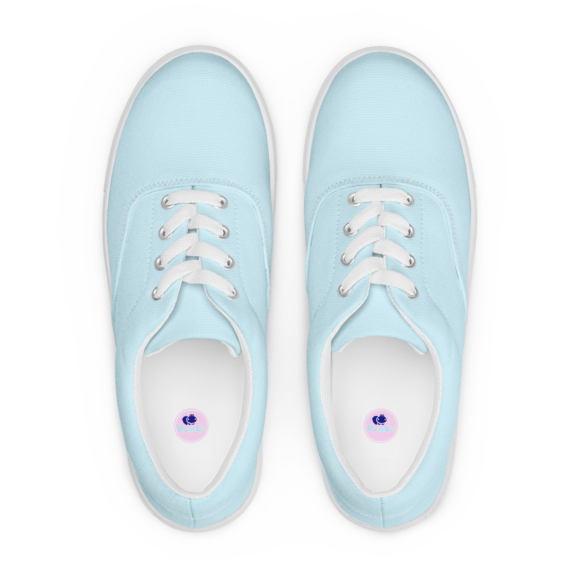Women’s lace-up canvas shoes