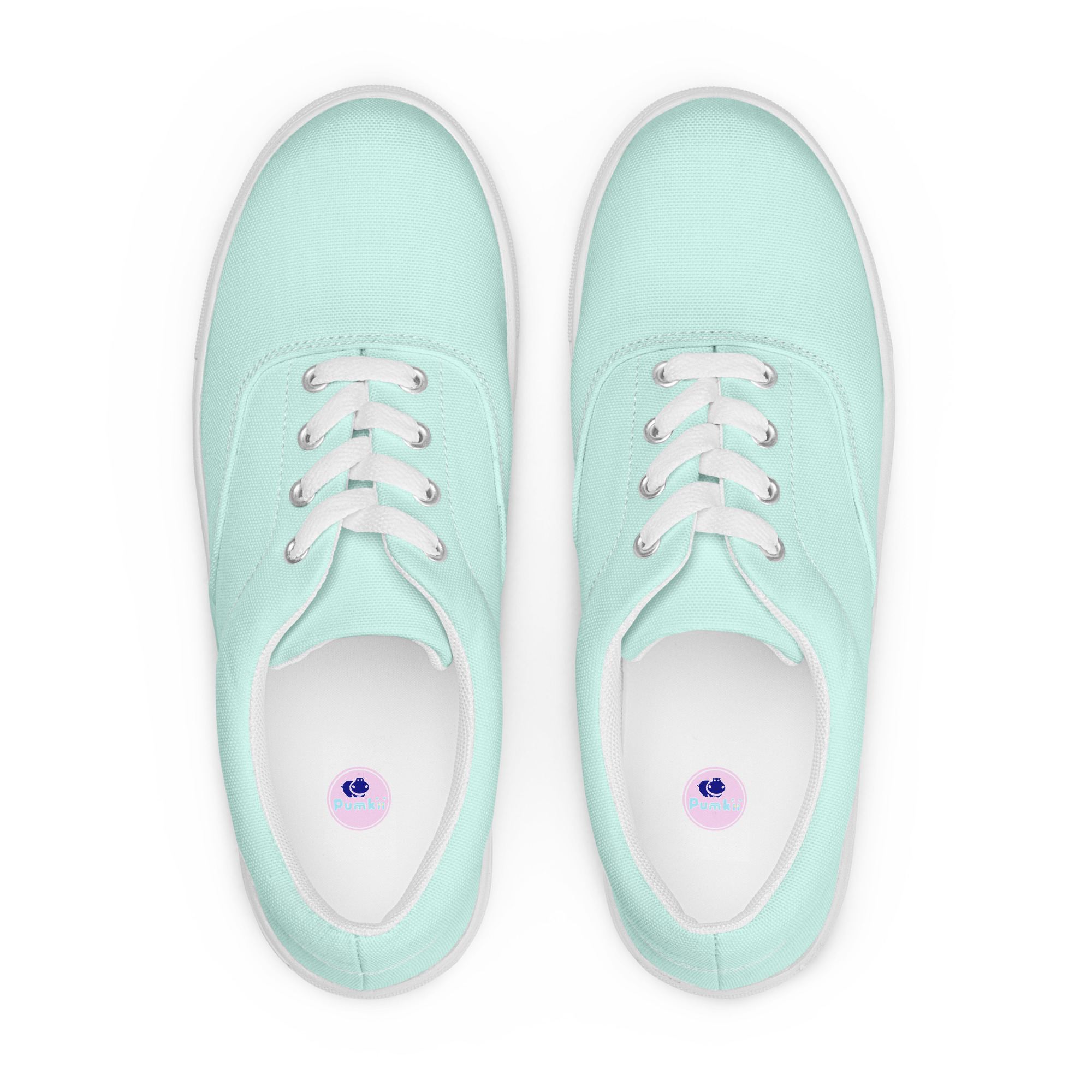 Women’s lace-up canvas shoes