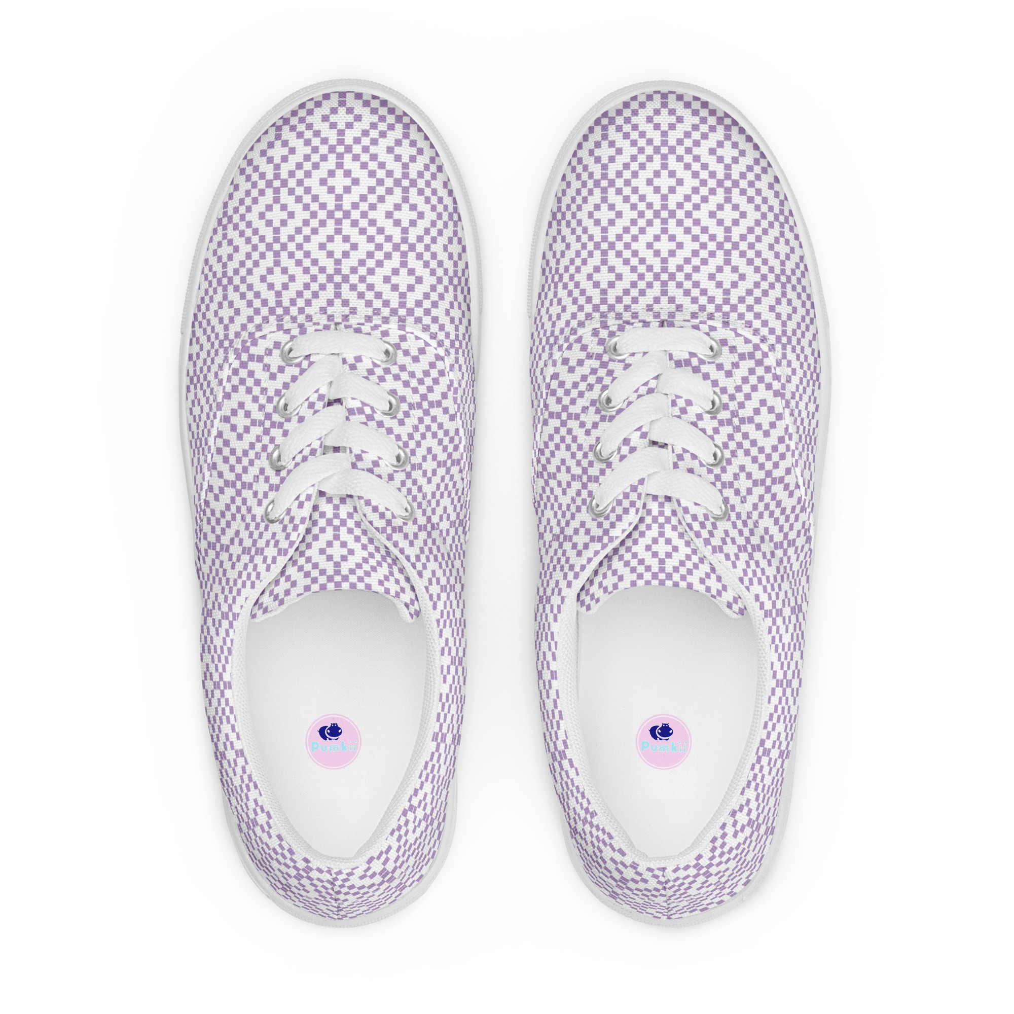 Women’s lace-up canvas shoes