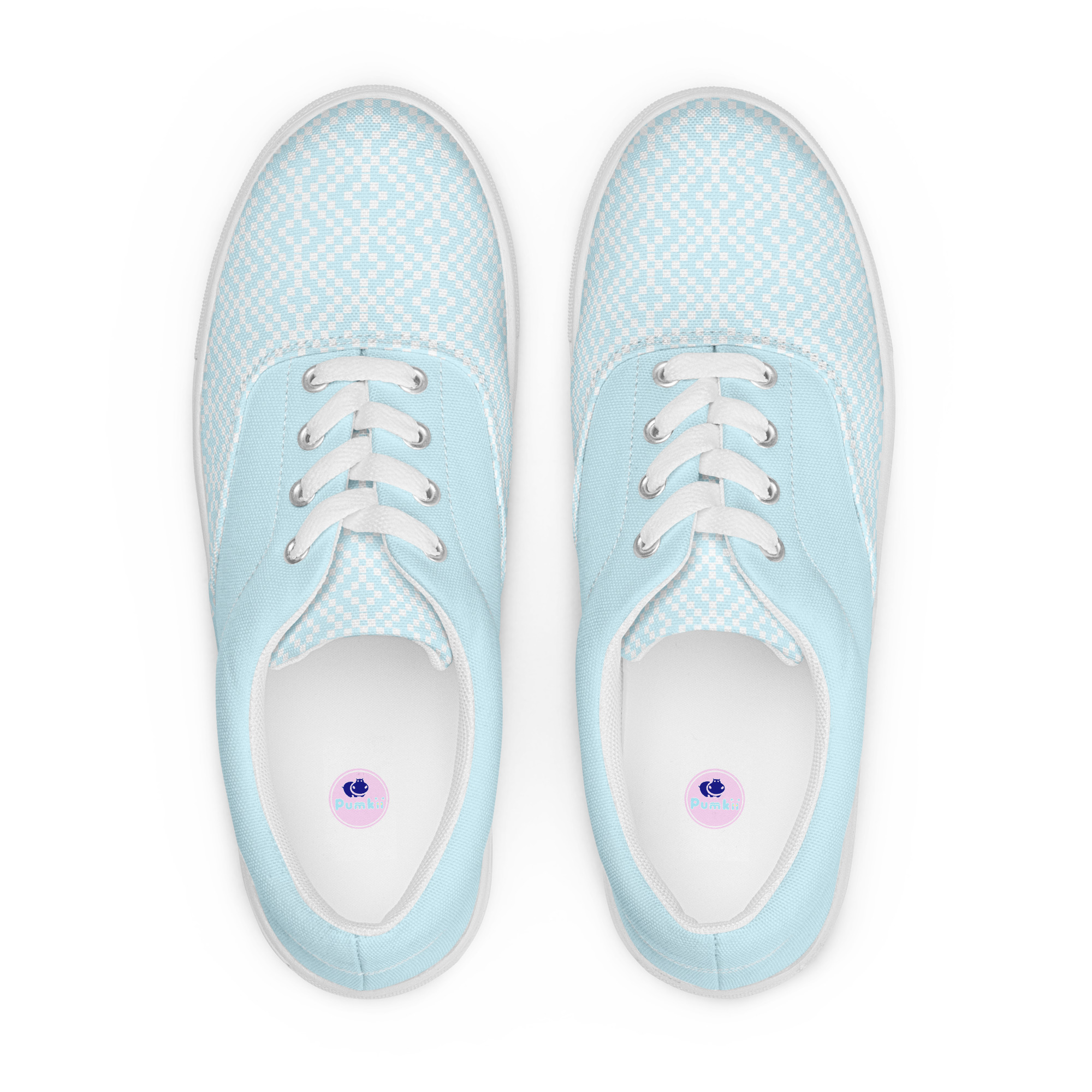 Women’s lace-up canvas shoes