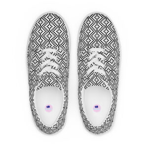 Women’s lace-up canvas shoes