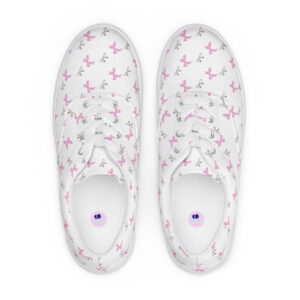 Women’s lace-up canvas shoes