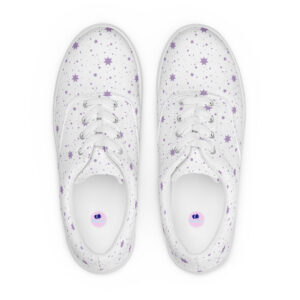 Women’s lace-up canvas shoes