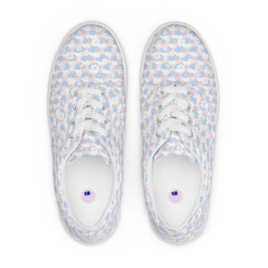 Women’s lace-up canvas shoes