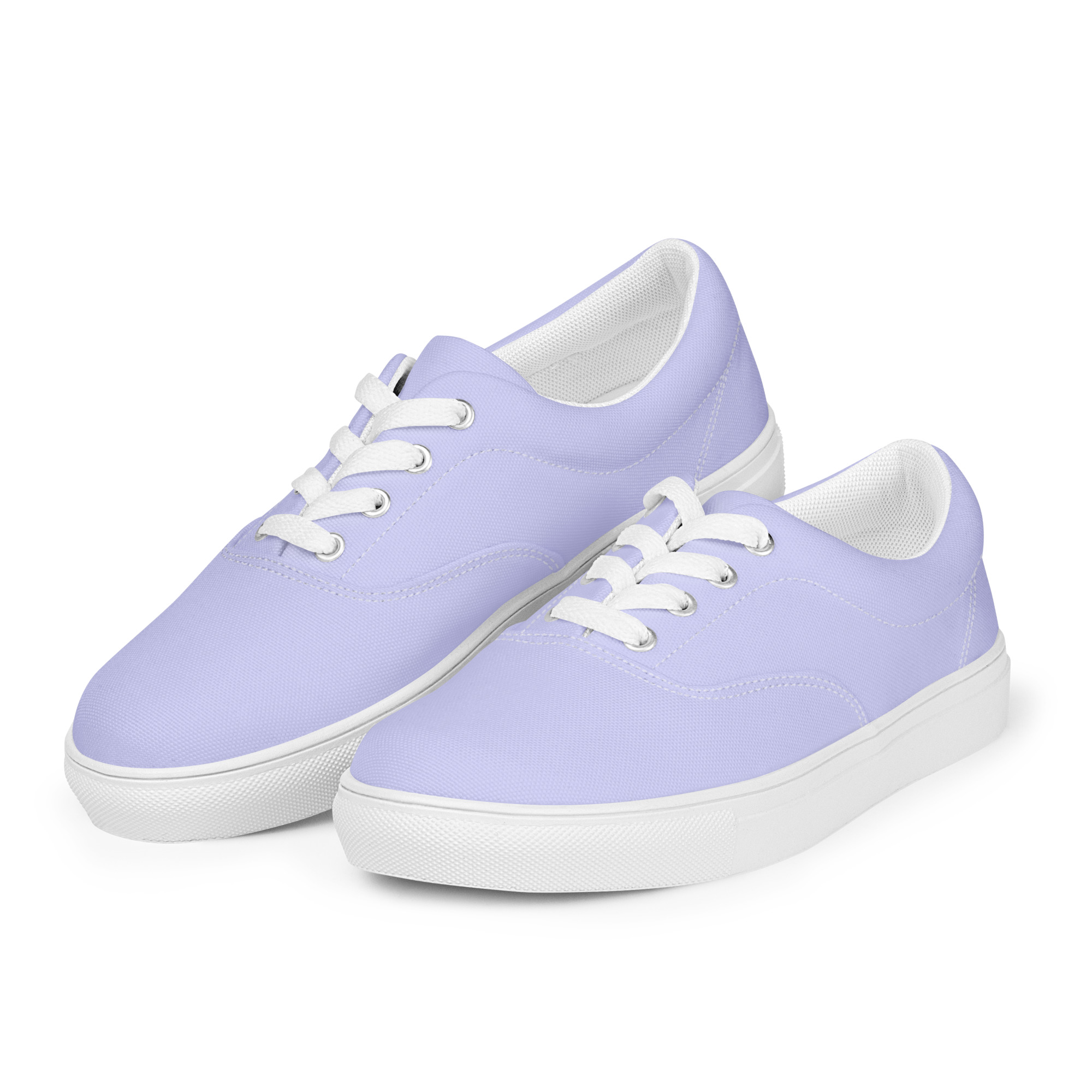 Women’s lace-up canvas shoes - Image 5
