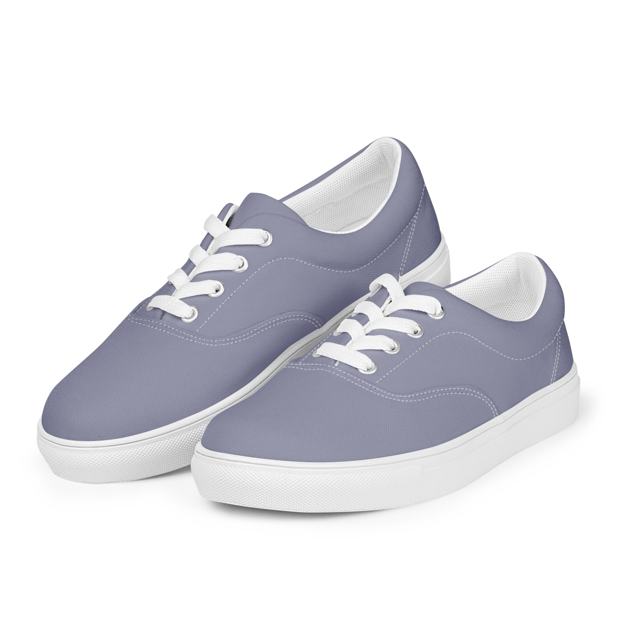 Women’s lace-up canvas shoes - Image 5