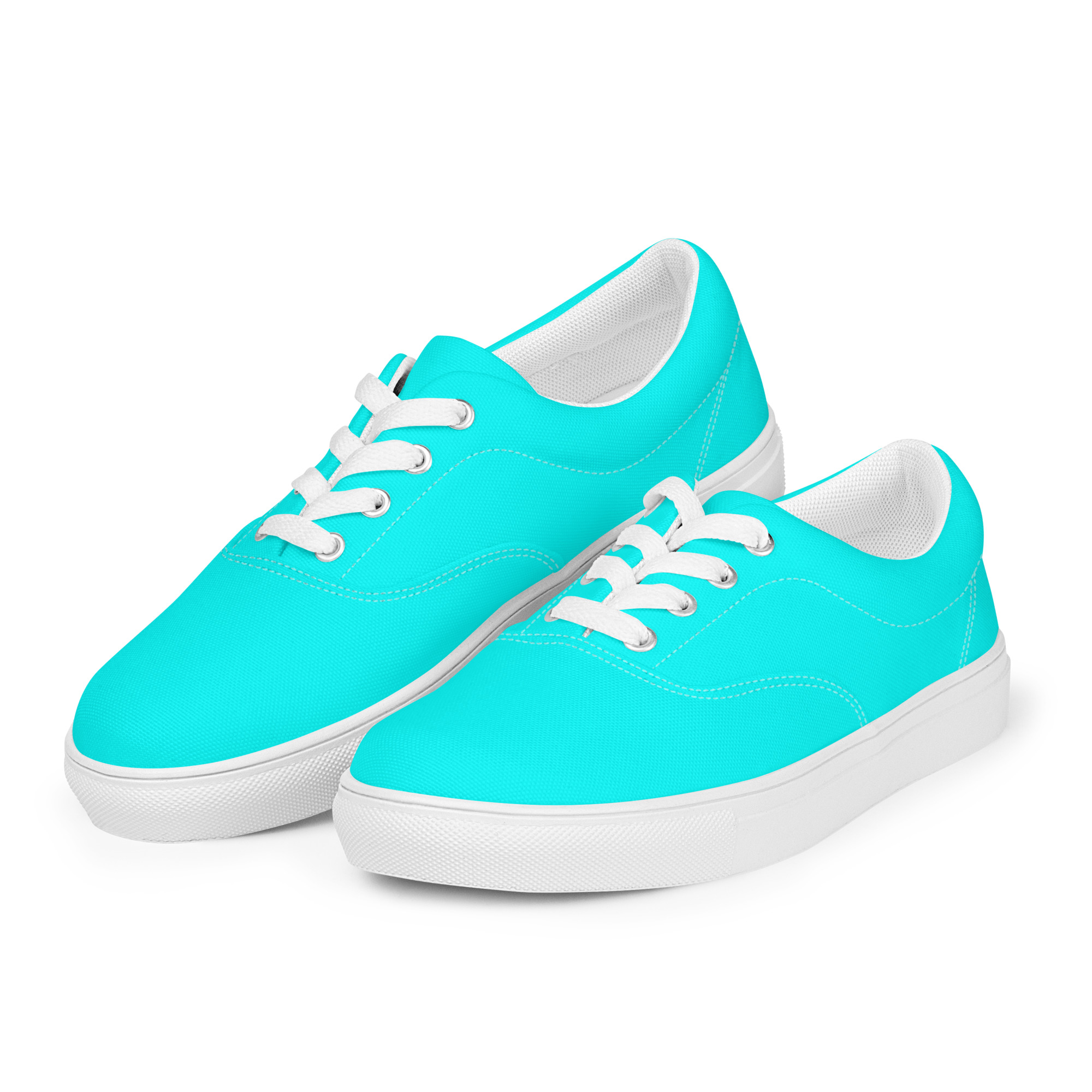 Women’s lace-up canvas shoes - Image 5