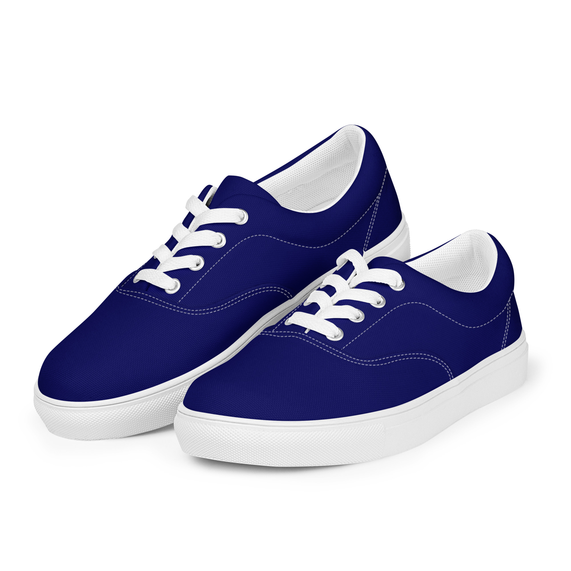 Women’s lace-up canvas shoes - Image 5