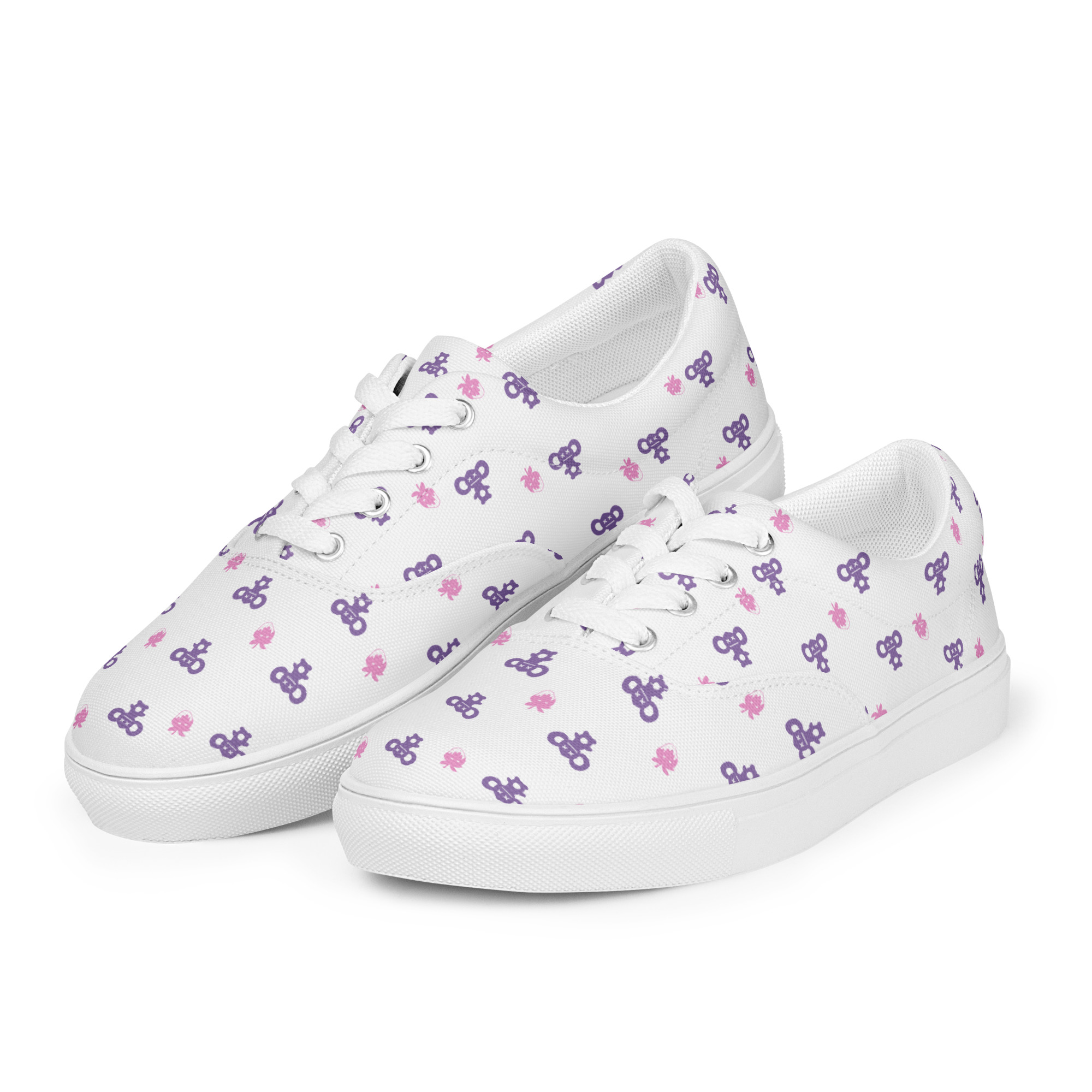 Women’s lace-up canvas shoes - Image 5
