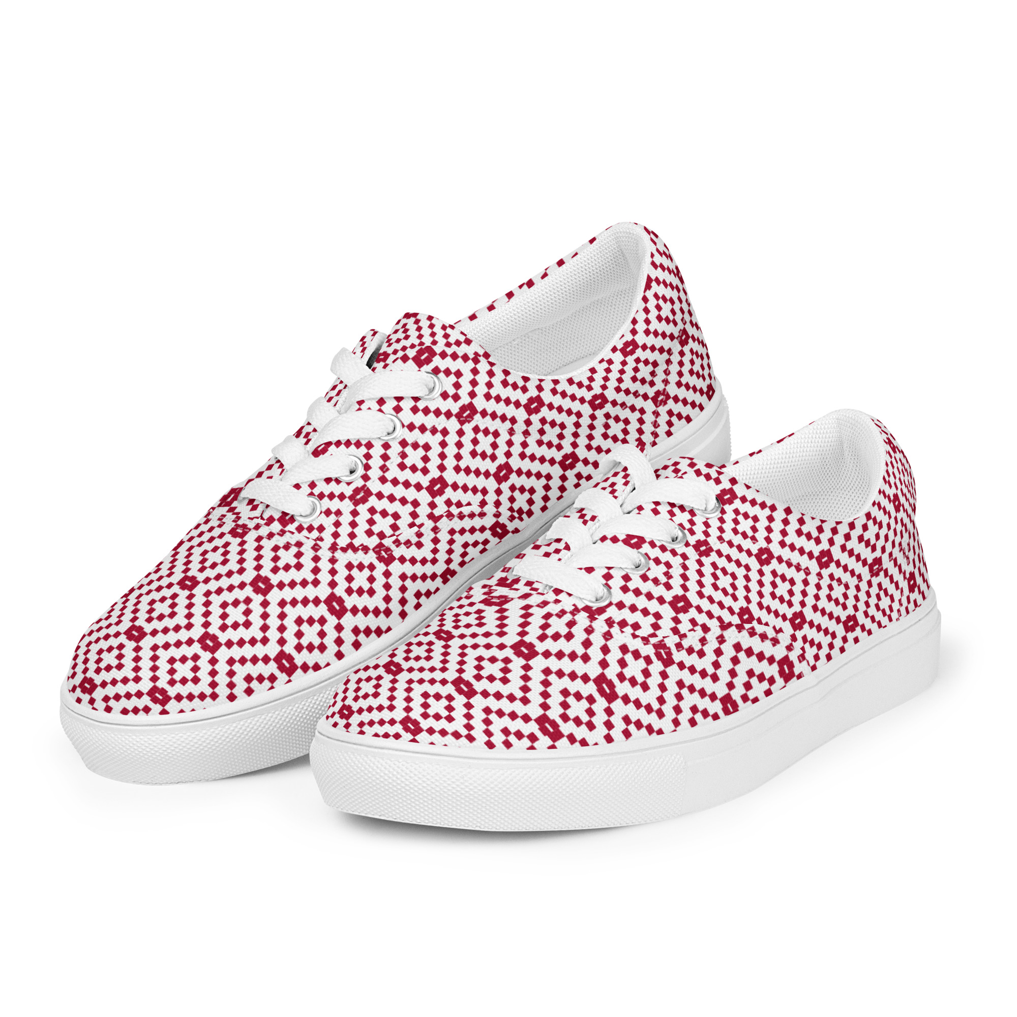 Women’s lace-up canvas shoes - Image 5
