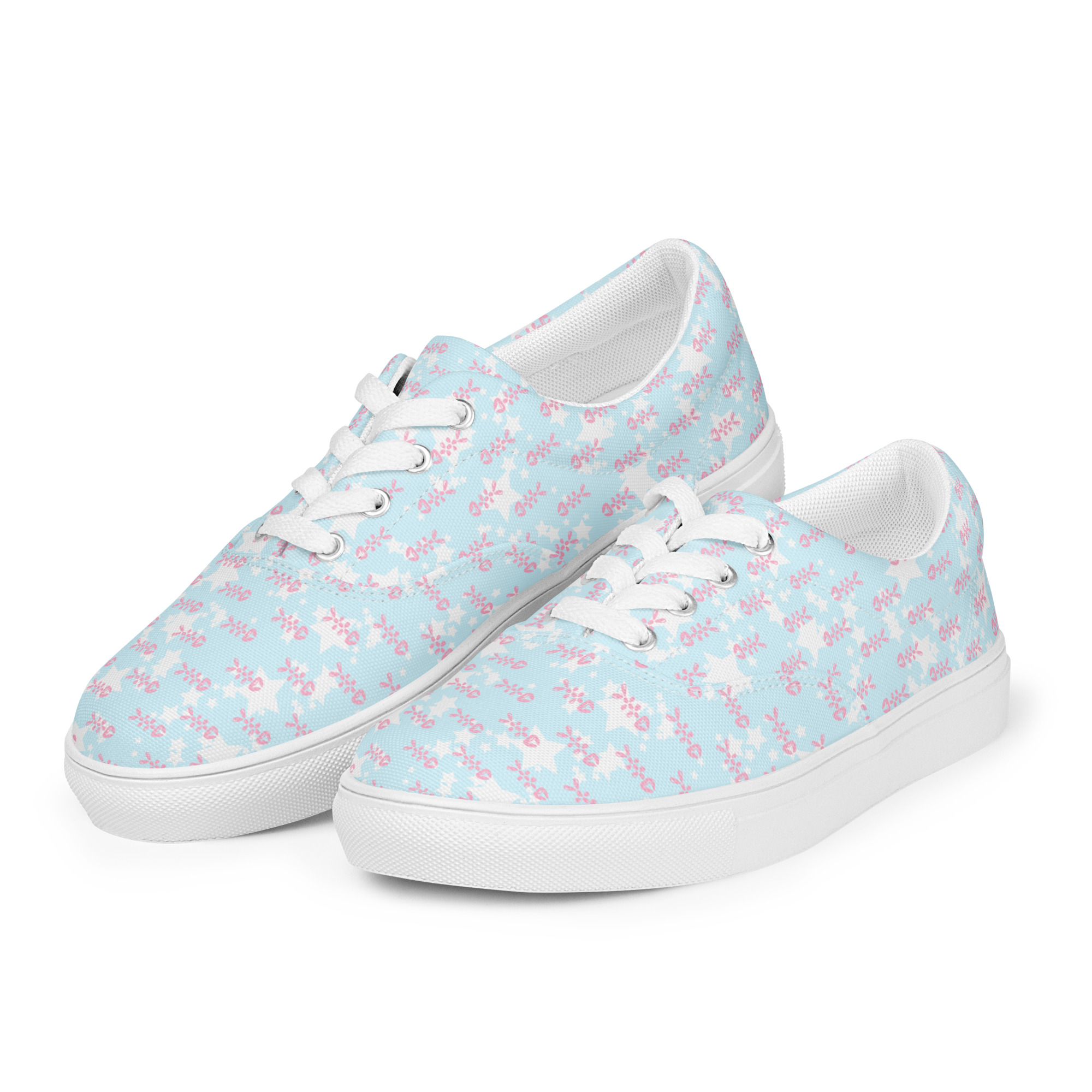 Women’s lace-up canvas shoes - Image 5