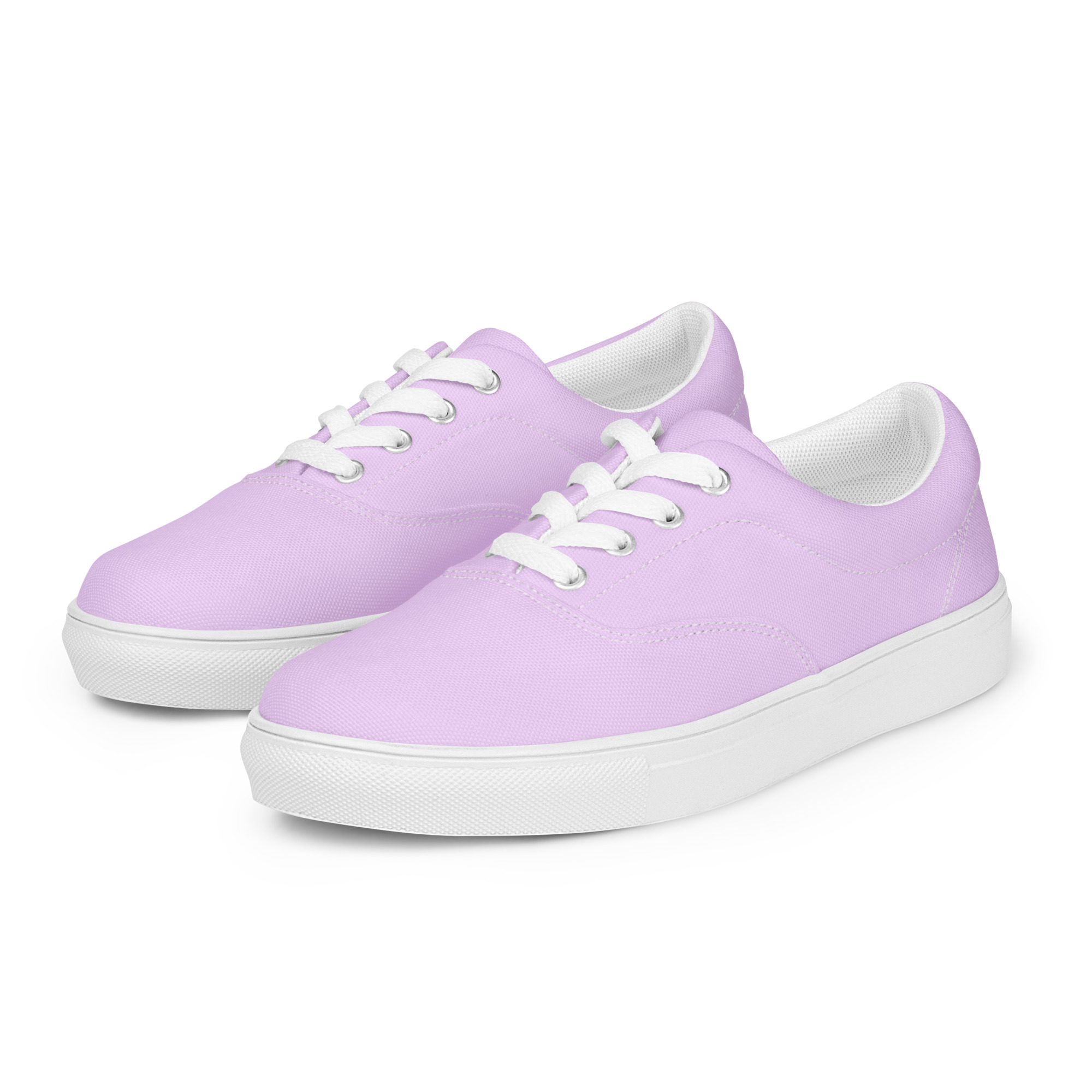 Women’s lace-up canvas shoes - Image 2