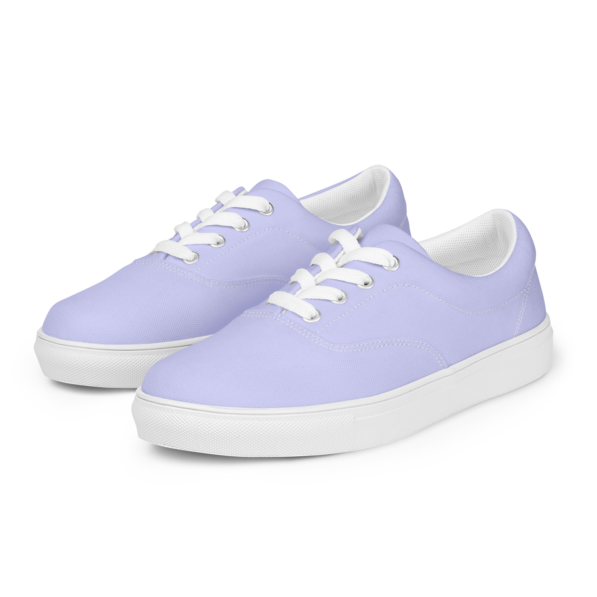 Women’s lace-up canvas shoes - Image 2