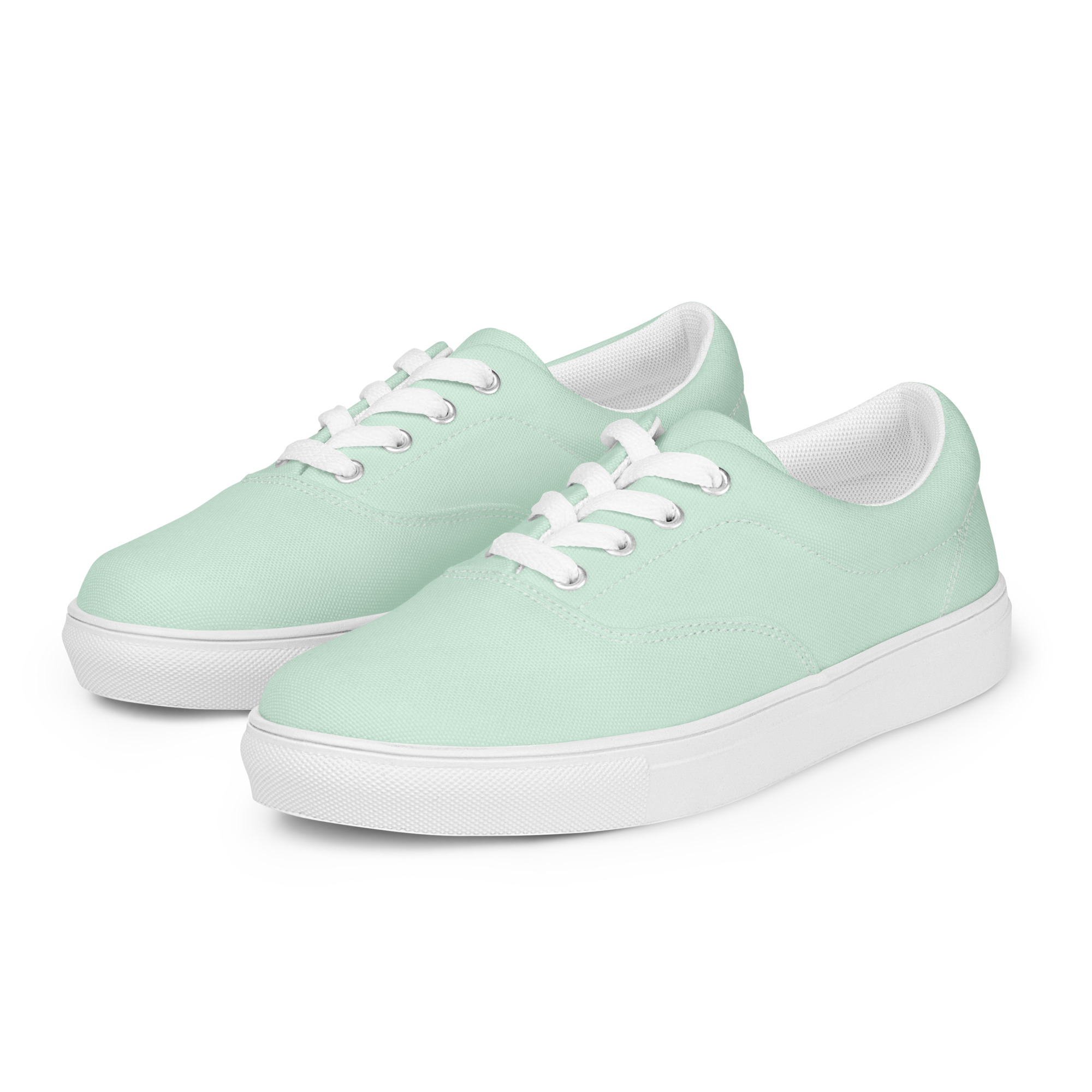 Women’s lace-up canvas shoes - Image 2