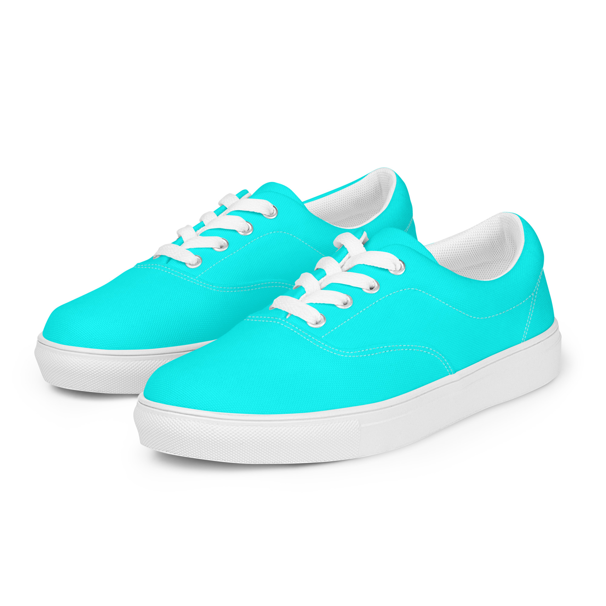 Women’s lace-up canvas shoes - Image 2