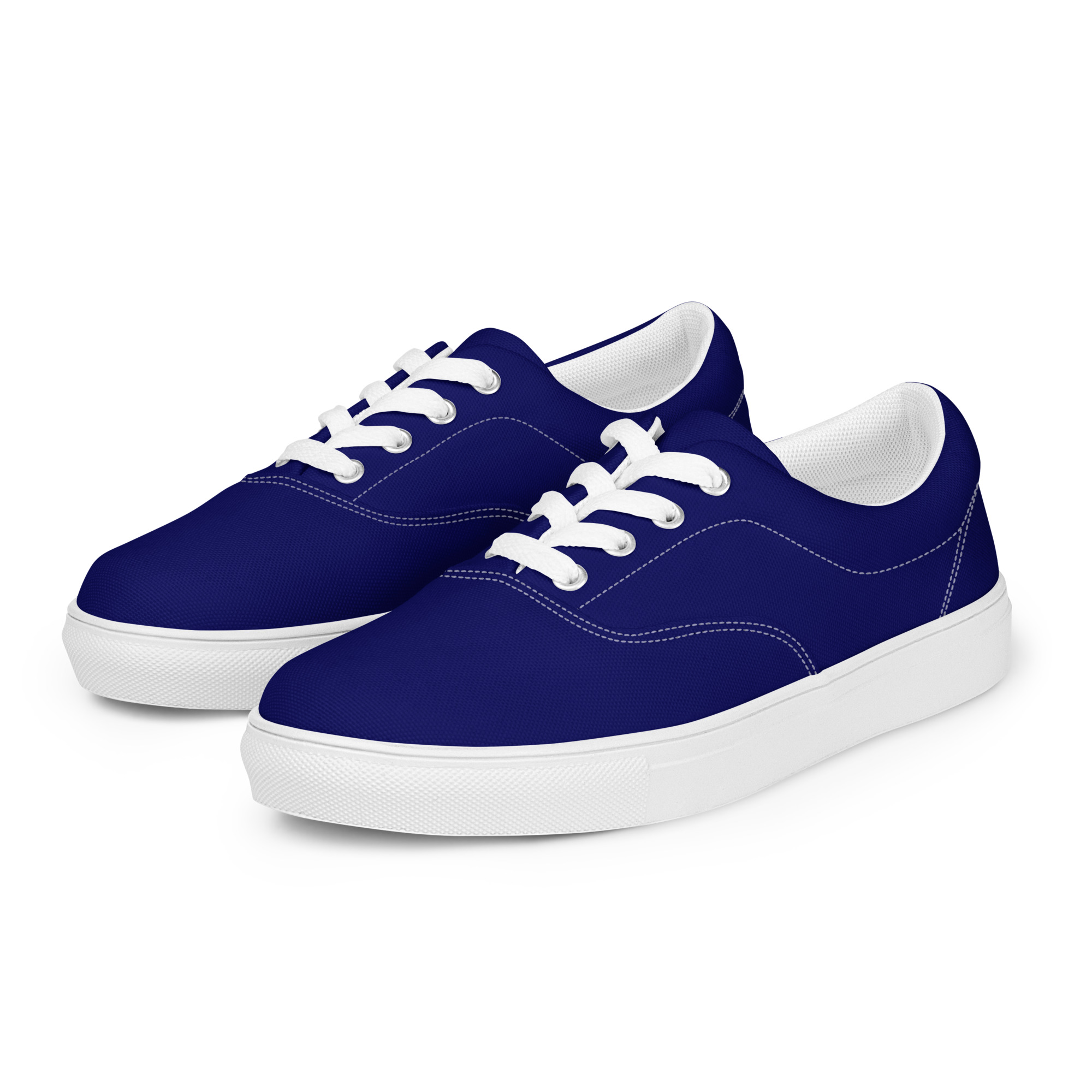 Women’s lace-up canvas shoes - Image 2