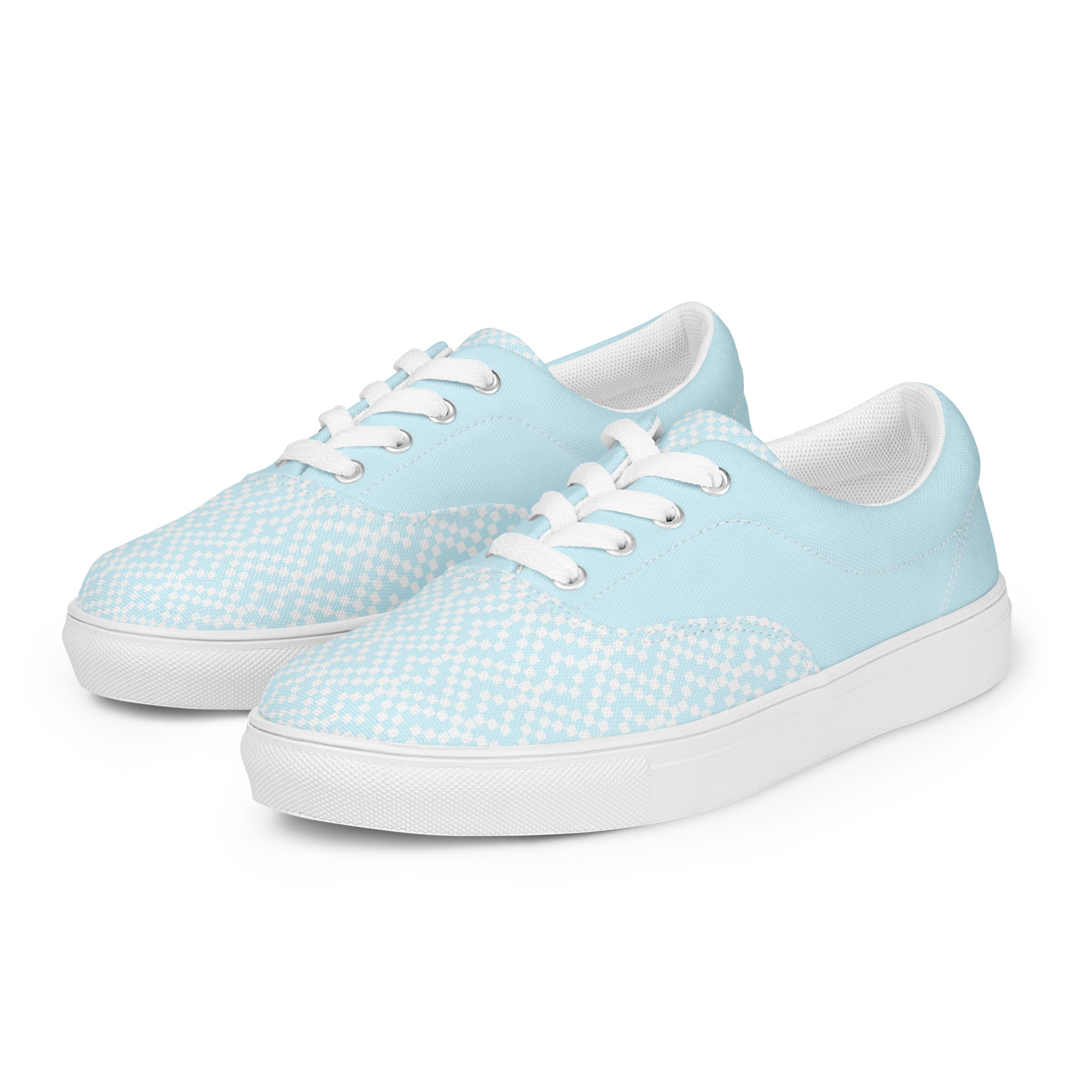 Women’s lace-up canvas shoes - Image 2