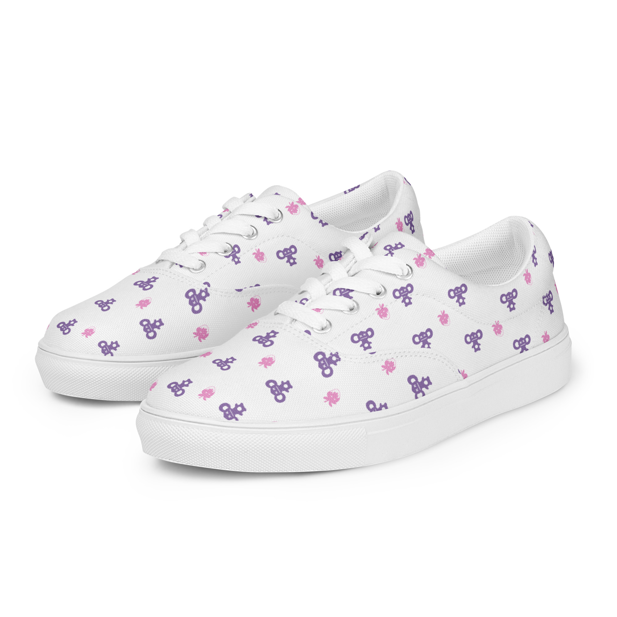 Women’s lace-up canvas shoes - Image 2