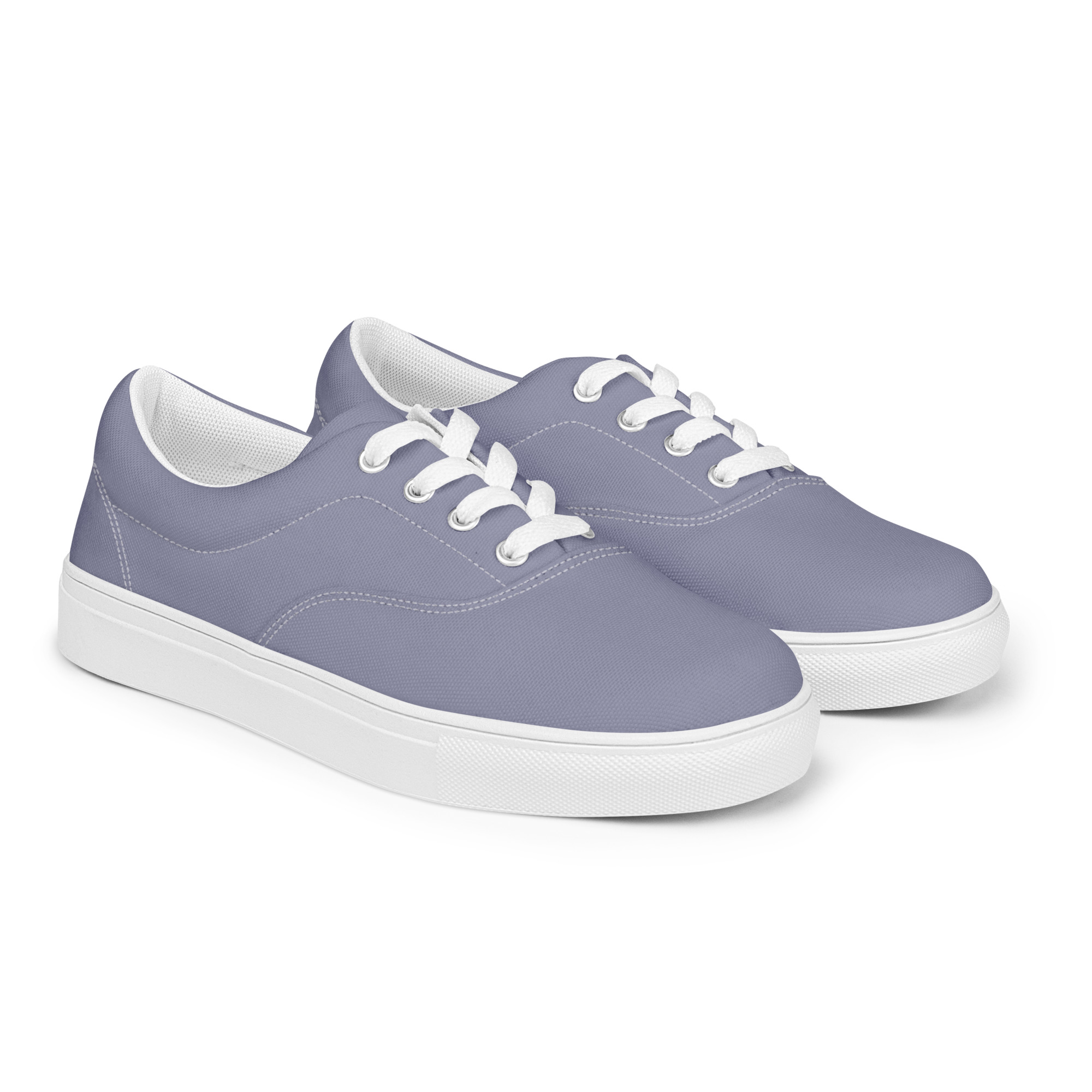 Women’s lace-up canvas shoes - Image 6