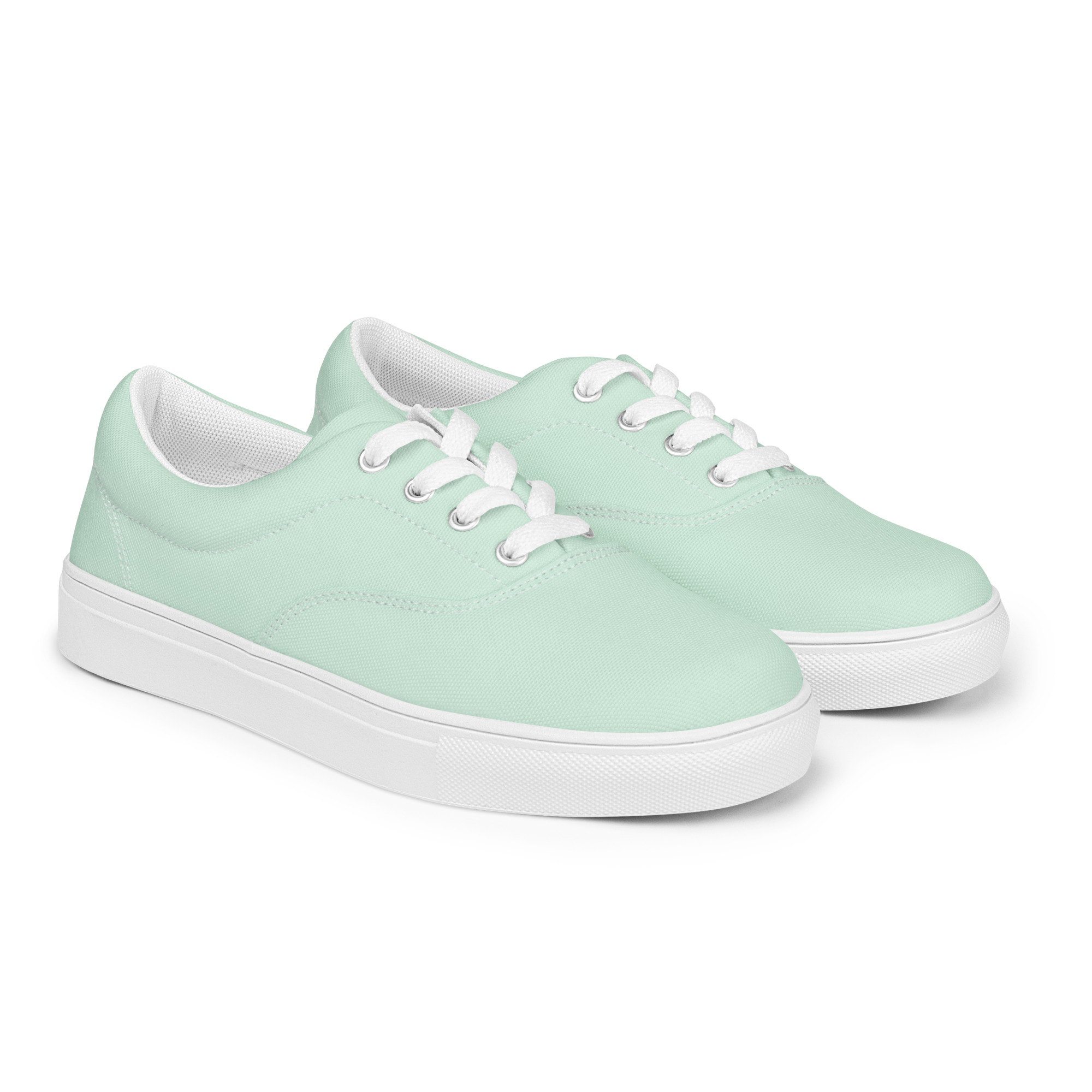 Women’s lace-up canvas shoes - Image 6