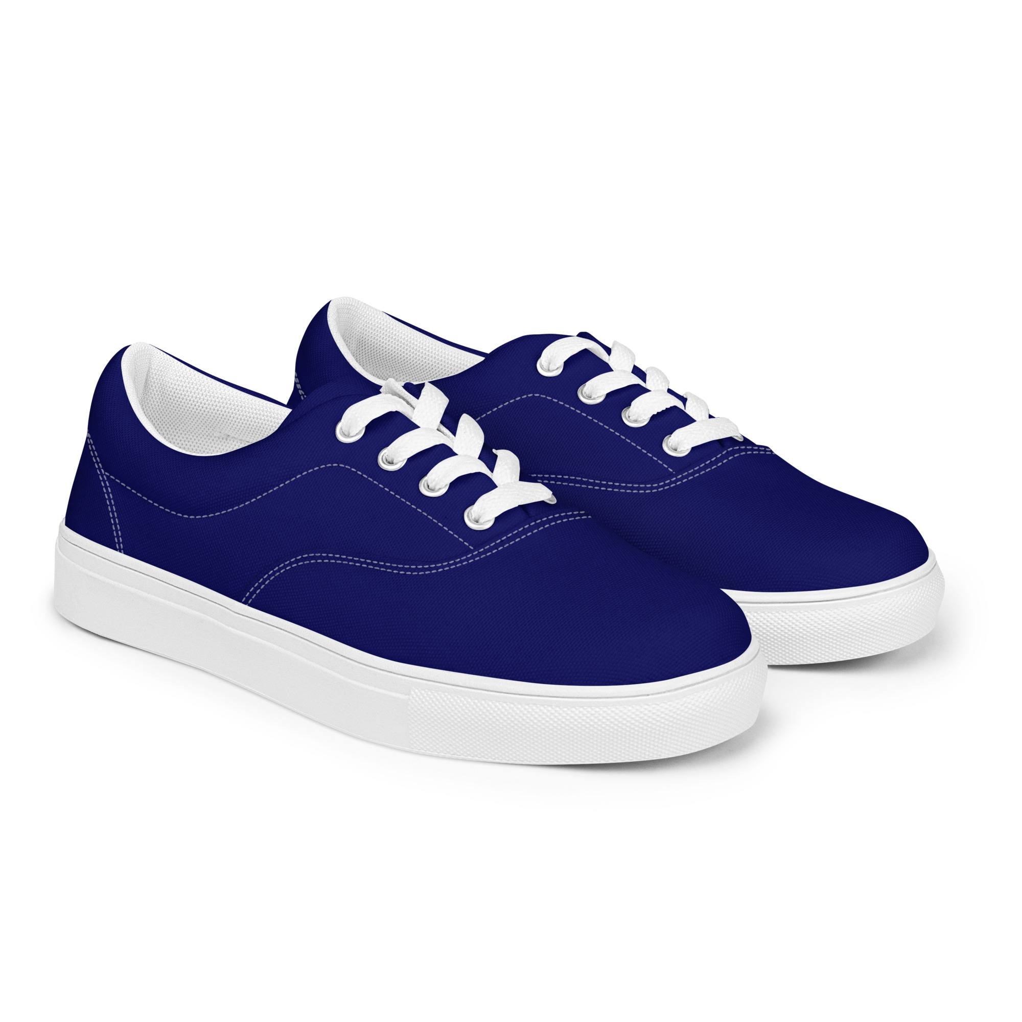 Women’s lace-up canvas shoes - Image 6