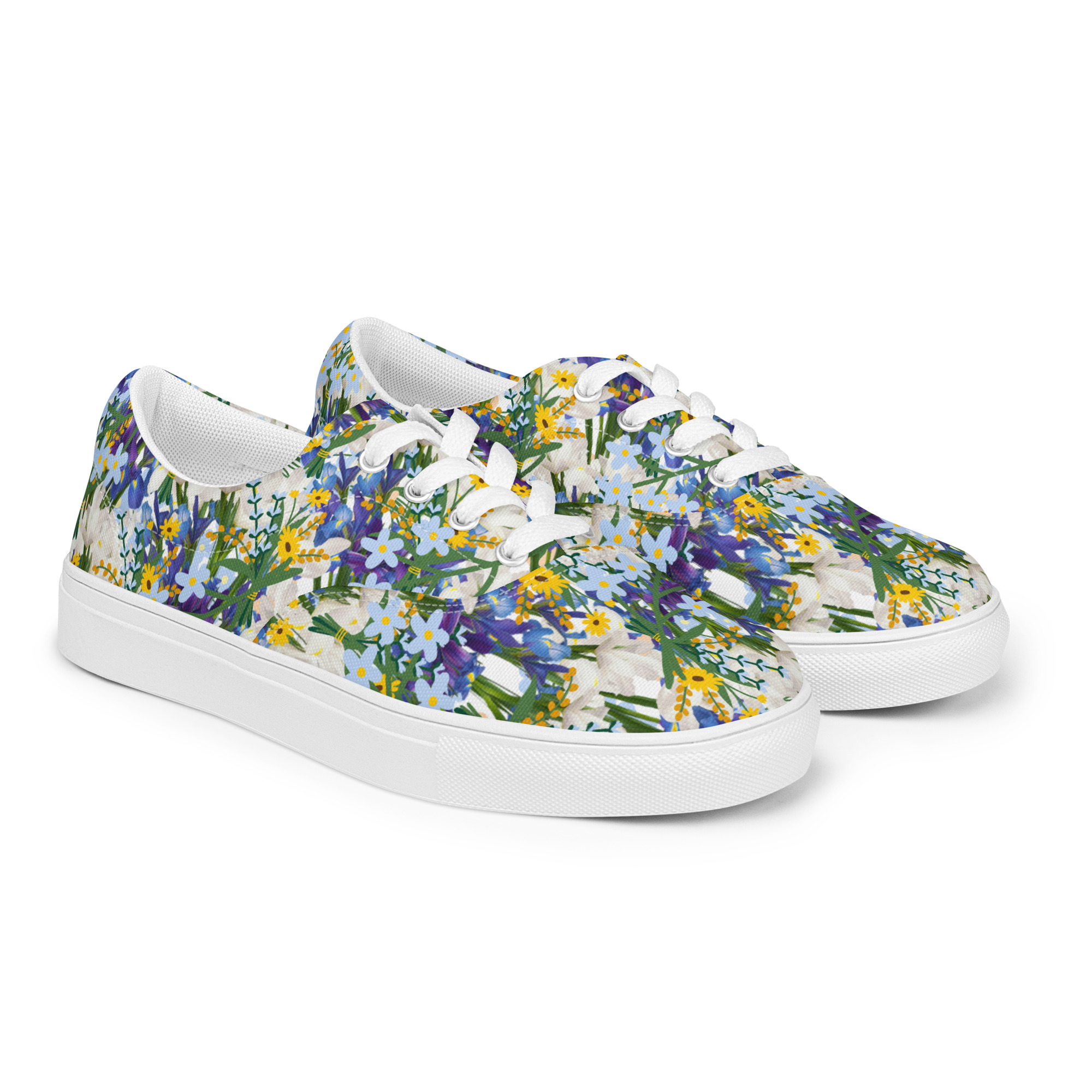 Women’s lace-up canvas shoes - Image 6