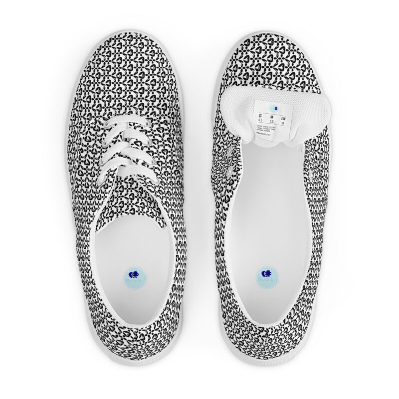 Men’s lace-up canvas shoes - Image 4