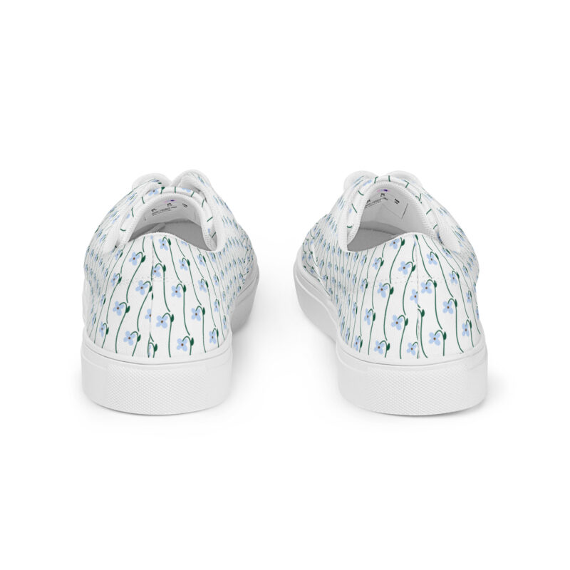 Women’s lace-up canvas shoes - Image 4